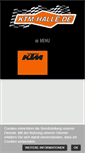 Mobile Screenshot of ktm-halle.com